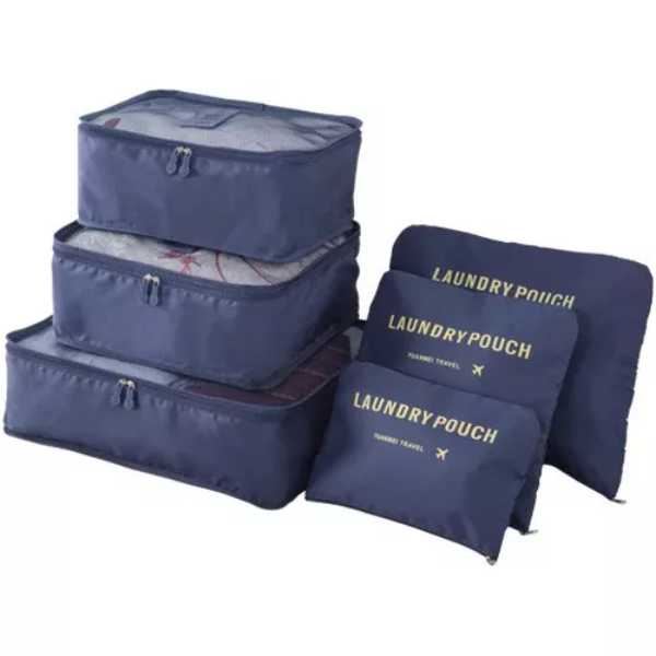 Set de Bolsas Viajeras x 6 Piezas