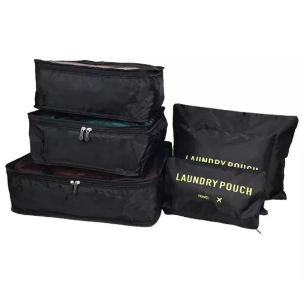 Set de Bolsas Viajeras x 6 Piezas