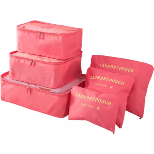Set de Bolsas Viajeras x 6 Piezas